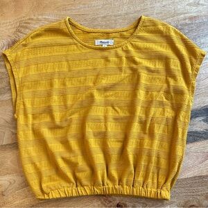Mustard Yellow Women's Top